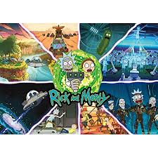 This puzzle took me 70 minutes to put together. Buffalo Games Rick And Morty Get Schwifty 500 Piece Jigsaw Puzzle Walmart Canada
