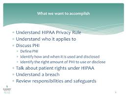 Hipaa training program is a. Hipaa Privacy Security Training Module Ppt Download