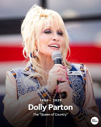 DollyParton, the “Queen of Country” with a personality as bold as her  signature blond coif and rhinestone-encrusted outfits has died. She was 80  years old. Parton's death was announced in a video