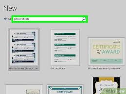 Give a gift they'll never forget! 3 Ways To Make Your Own Printable Certificate Wikihow