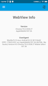 Even if it is updated, it immediately appears again in the updates list of. Question Bromite Webview 69 0 3497 109 Reports As Chrome 67 0 3396 87 Issue 138 Bromite Bromite Github