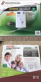 I just bought a plug in first alert carbon monizide detector. First Alert Carbon Monoxide Alarm Alarm Battery Backup Low Battery