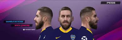 De rossi habló con riquelme y le expuso una situación muy compleja con su hija mayor, gaia. Ultigamerz Pes 6 Daniele De Rossi Boca Juniors Face Hd