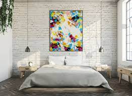 Bedroom Abstract Painting Canvases Bedroom Abstract Painting Etsy Bedroom Abstract Painting Art Ideas Bedroo Wall Decor Bedroom Bedroom Wall Art Bedroom Art