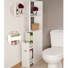Meuble Wc Etagere Willy Bois 3 Portes Blanc Gain De Place Pour Toilettes Vente De Id Market Conforama