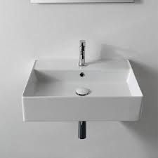 45 to 50 inches single sink vanity, brown finish, drawers, grey finish. Reviews For Nameeks Teorema Wall Mounted Bathroom Sink In White Scarabeo 5111 One Hole The Home Depot