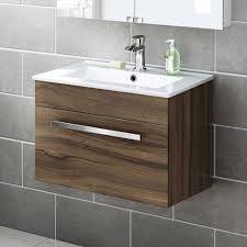 600mm Walnut Wall Hung Basin Cabinet Avon Bathempire Bathroom Basin Cabinet Wash Basin Cabinet Basin Cabinet