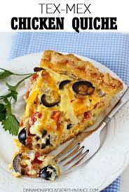 Tex Mex Chicken Quiche Quiche Chicken Quiche Quiche Recipes Tex Mex Chicken