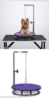 Grooming Tables 146241 Portable Pro Round Lazy Susan Rotating Dog Cat Grooming Table Arm Clampandloop P Buy It Now Only 80 99 Cat Grooming Dog Cat Grooming