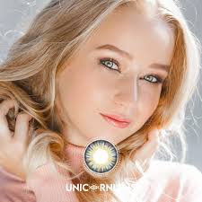 Unicornlens Colorful Eyes Grey Colored Contact Lenses