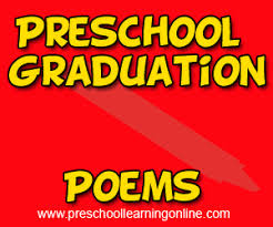 Preschool Graduation Poems Preschool Learning Online Lesson Plans Worksheets