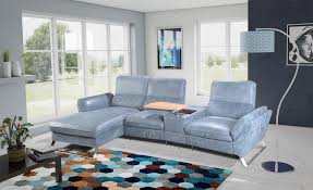 Verstellbare sofagarnitur elektrische fußstützen couch leder sofa kino 3+1 neu. Modernes Ecksofa Inkl 2 Verstellbare Fussstutzen Bettkasten Ablagetisch Extra Klasse Designer Stil Premium Leder Blau Hell Polster Couch Sofa Eck Garnitur Relax Heimkino Bei Jv Mobel Osterreich