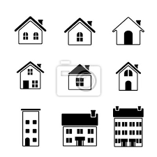 Symbols paperback dictionaries & reference books. Haus Symbol Wandsticker Appartment Piktogramm Einzelhandel Myloview De