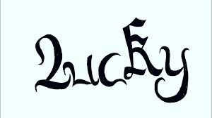 If your looking for a cover up, redo or that new tattoo this is the place to go. Lucky Name Tribal Tattoo Drawing How To Make Draw Name Tattoos Youtube