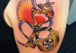 Key and lock tattoo design on side rib. 10 Deadly Lock And Key Tattoos To Express Your Depth Of Commitment
