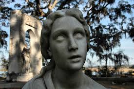 Corinne Elliott Lawton Sculpture, Bonaventure Cemetery