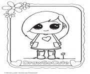 If you're more dedicated so, i'l t demonstrate some picture once more under: Draw So Cute Coloring Pages To Print Draw So Cute Printable
