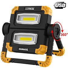 1500 Lumen Rechargeable Led Work Light With Handle And Stand 360 Rotatation Folding Portable Light Stand For Home Car Repairing Camping Hiking Bbq Outdoor Exploring Walmart Com Walmart Com