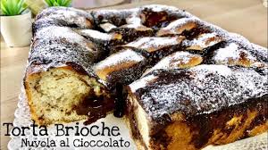 Torta Brioche Nuvola Al Cioccolato Sofficissima E Golosa Tutti A Tavola Youtube Ricette Idee Alimentari Cibo