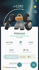 Shiny Melmetal Pokemon Go Pokemon Fotos