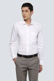 Louis Philippe Shirts Louis Philippe White Shirt For Men At Louisphilippe Com
