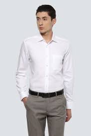 louis philippe shirts louis philippe white shirt for men at louisphilippe com