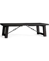 Equal parts rustic and cool, our intended for. Amazing Sales On Benchwright Extending Dining Table Blackened Oak 108 144 L