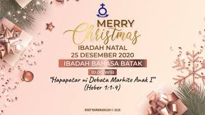 Lagu natal anak sekolah minggu bahasa batak. Ibadah Natal Bahasa Batak 10 00 Wib 25 Desember 2020 Youtube