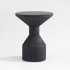 Classic chinese vessel nail heads and lucky coin top motif contrast roman lion head sculptures and a pierced medallion. Granada Black Garden Stool Reviews Crate And Barrel