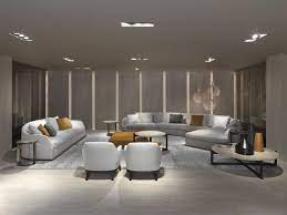 Headboard Frame In Wood And Fabric Or Leather Upholstery See Wooden Finishings On The Price List Bas Lounge Chair Design Flexform Interior Design Solutions