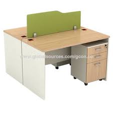 The two workspaces are divided by an 11 inch wide cubby space suitable for books, a computer tower, or a basket of office supplies. China P2 Mfc Office Workstation For Two Persons On Global Sources Mfc Office Workstation