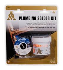 If you're soldering a fitting onto existing plumbing. Aim Plumber S Soldering Kit Canadian Tire
