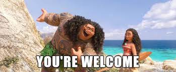 Moana You Re Welcome Meme Gif
