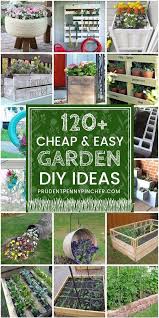 120 Cheap And Easy Diy Garden Ideas In 2020 Diy Garden Projects Garden Ideas Cheap Diy Planters