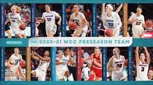Learn all the games results, upcoming matches schedule at scores24.live! Gonzaga Picked To Win 17th Wcc Championship West Coast Conference