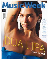 Dua Lipa covers the May issue of Music Week