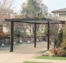 Flat carports our flat carports are built with all metal construction consisting of 3 or 4 square tubing for the framework and 26 gauge metal panels on the roof. Single Flat Roof Carport Carport Kitset Nz Wide Custom Made Carport