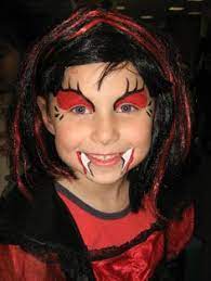 Vampire Face Paint Children Google Search Kinder Schminken Teufel Schminken Teufel Schminken Madchen