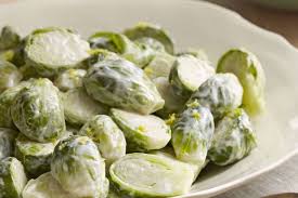 Lemon Glazed Brussels Sprouts Kraft What S Cooking Recipe Brussel Sprouts Recipes Ww Recipes