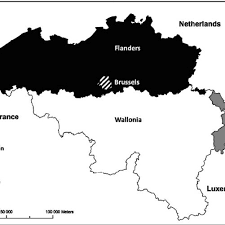 Please see root category to browse for more. Map Of Belgium With The Linguistic Regions Download Scientific Diagram