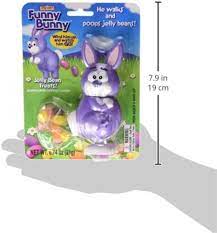 Funny Bunny Wind-up Jelly Bean Pooping Easter Bunny Candy Dispenser (Colors  Vary) : Grocery & Gourmet Food - Amazon.com