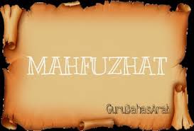 Perluasan pengaruh agama islam sejak kekhalifahan umar bin khattab sampai era bani abassiyah segera memperluas sebutan tentang siapa itu arab?. Mahfuzhat Tentang Ilmu Belajar Bahasa Arab