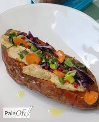 Patate Douce Farcie Au Poulet Et Legumes Recette Poulet Legumes Recettes De Cuisine Patate Douce