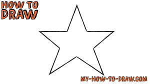 how to draw a star super easy easy step by step drawing tutorial