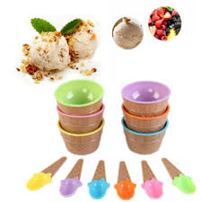 China Wholesale Colorful Mixing Bowl Double Plastic Cup Ice Cream Shape Spoon Ice Cream Bowl Set On Global Sources Ice Cream Cup Mixing Bowl Ice Cream Spoon