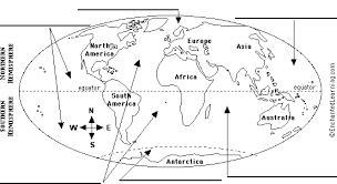 Label Oceans Map Printout Enchantedlearning Com What ocean is number 5? label oceans map printout