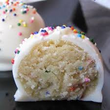 No Bake Cake Batter Cake Balls Desserts Cake Ball Recipes Cake Batter Truffles