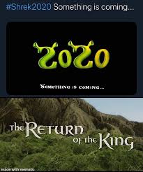 The return of the king, the. The Return Of The King Shrek
