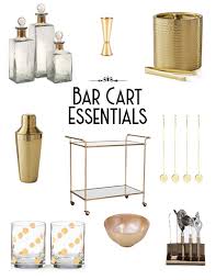 Tray has two cutout handles on sides for easy transport. Bar Cart Styling How To Style A Bar Cart Like A Pro