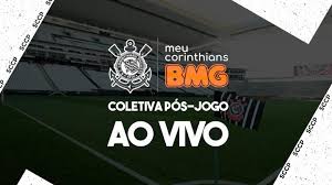 Artur, helinho e ytalo (jan. Corinthians Coletiva Pos Jogo Bragantino X Corinthians